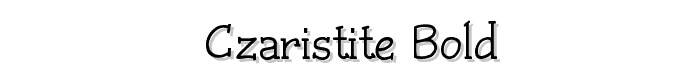 Czaristite Bold font